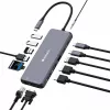 Verbatim CMH-14 USB Type-C 5000 Mbit/s strieborná