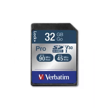 Flash pamäť Verbatim Pro 32 GB SDHC UHS trieda 10