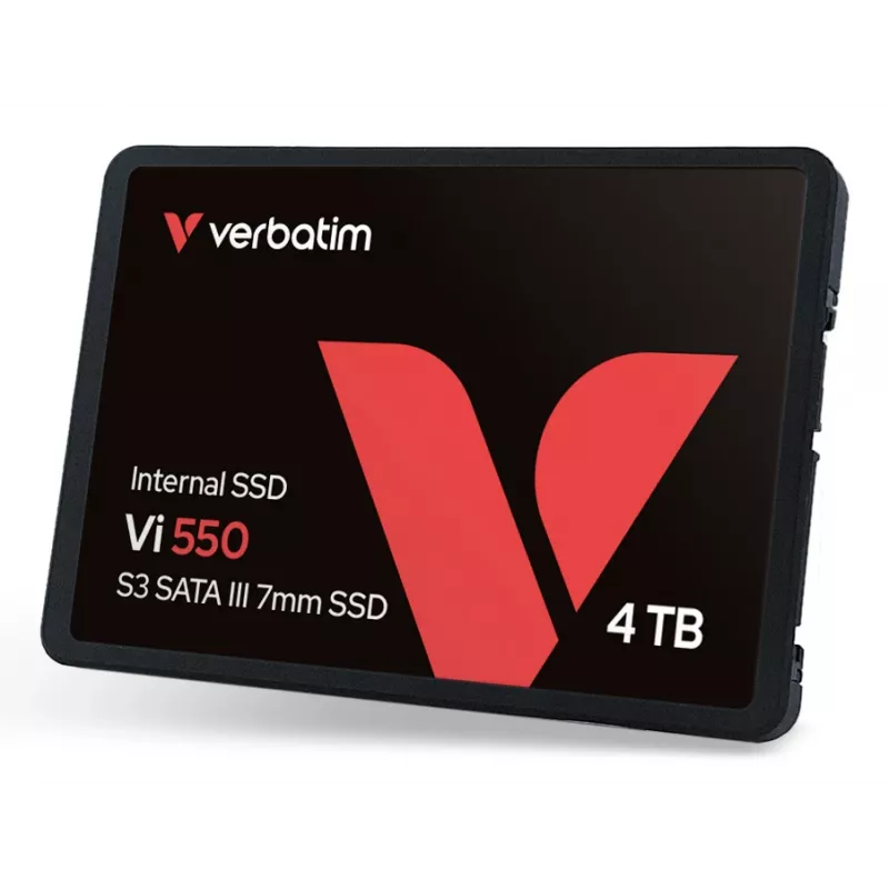 Verbatim Vi550 S3 SSD 4TB, 4 TB, 2,5 palca, 510 MB/s, 6 Gbit/s