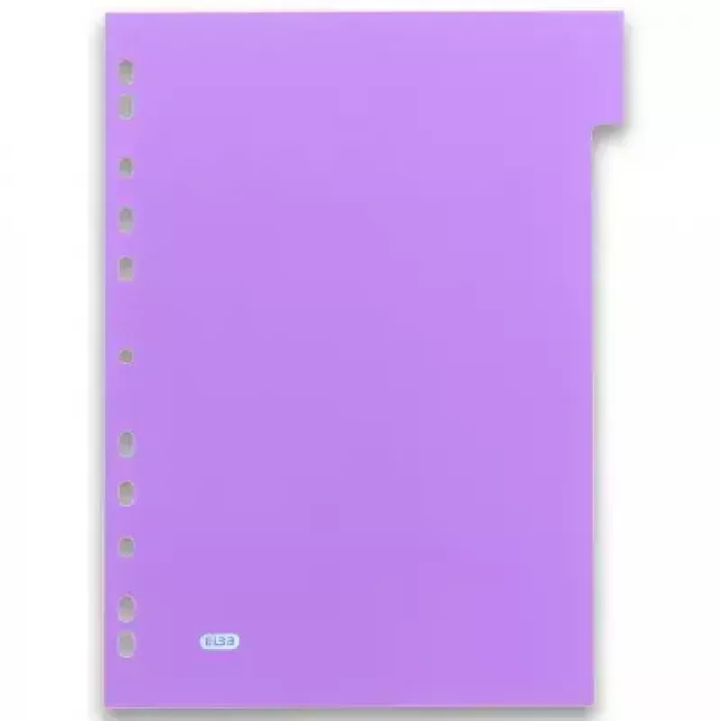 Oddeľovač Elba Oxford 400005445 — A4 polypropylén (PP), triedené farby, 6 kusov, 227×300 mm