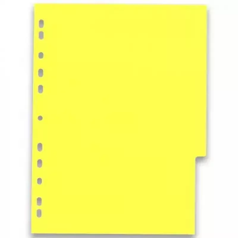 Oddeľovač Elba Oxford 400005445 — A4 polypropylén (PP), triedené farby, 6 kusov, 227×300 mm