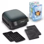 Waffle žehlička Tefal Snack Collection SW862BF0 2 wafle 700 W čierna tmavozelená