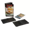 Tefal XA800112 platne na toasty pre SW852, čierna