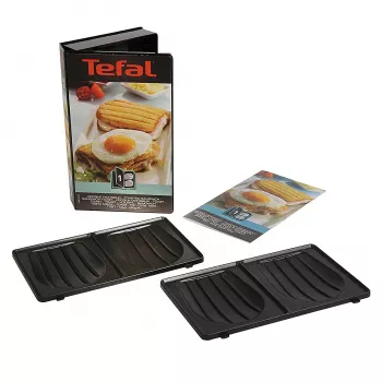 Tefal XA800112 Sendvičové toastové platne pre SW852, čierna