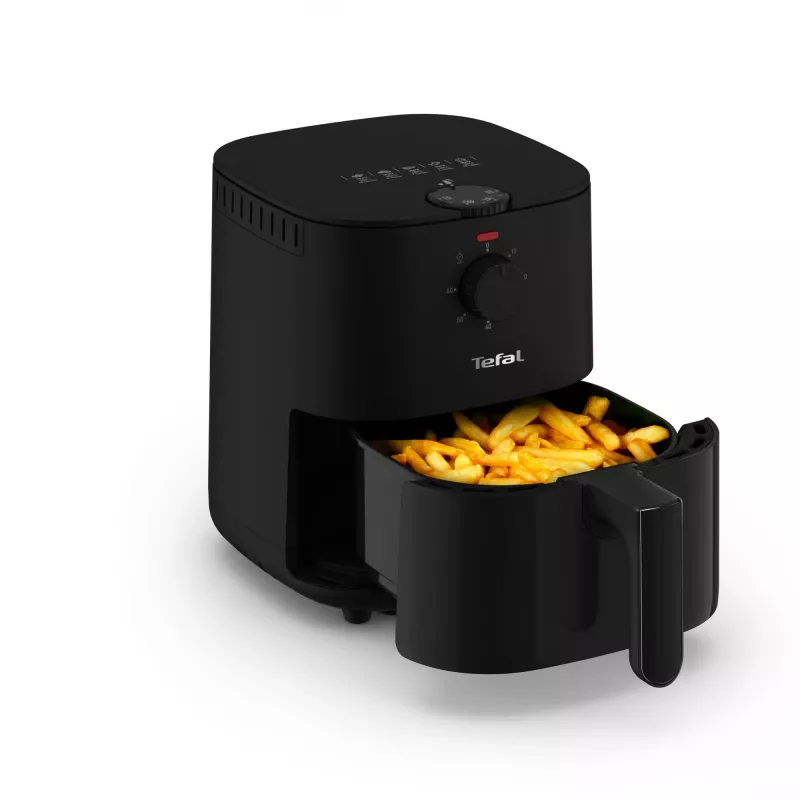 Tefal Easy Fry EY1308 Single 3,5 l samostatne stojaci 1030 W teplovzdušná fritéza čierna