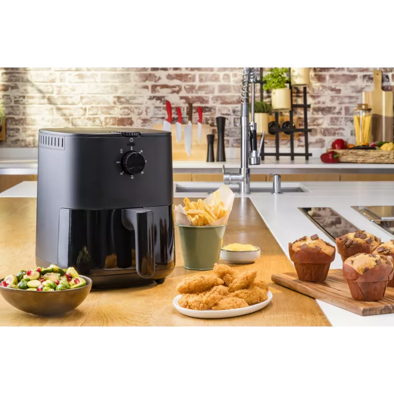 Tefal Easy Fry EY1308 Single 3,5 l samostatne stojaci 1030 W teplovzdušná fritéza čierna