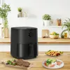 Tefal Easy Fry EY1308 Single 3,5 l samostatne stojaci 1030 W teplovzdušná fritéza čierna