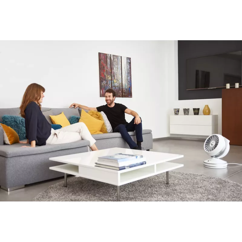 Rowenta HQ7152 interiérový biely, strieborný ventilátor elektrický ohrievač miestnosti