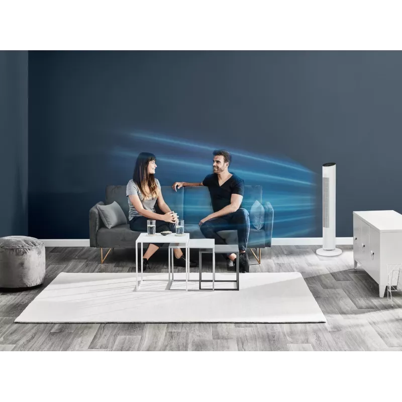 Stojanový ventilátor Rowenta Eole VU6871 biely 40W AC 220-240V