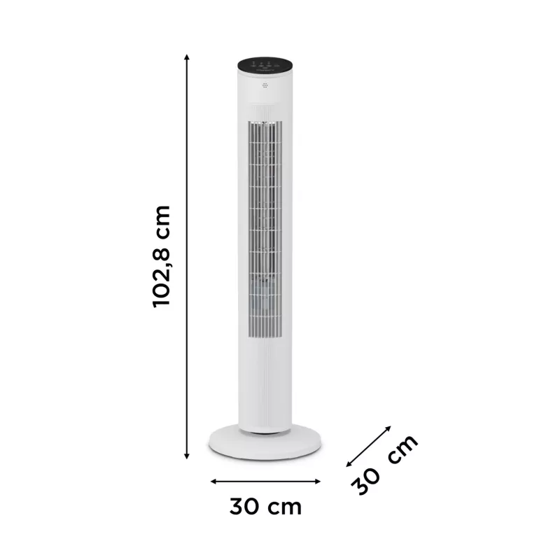 Stojanový ventilátor Rowenta Eole VU6871 biely 40W AC 220-240V