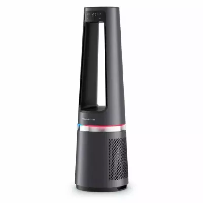 Čistička vzduchu Rowenta Eclipse 3-in-1 Connect QU5072 pre až 50 m², 130 m³/h, 62 dB, strieborná