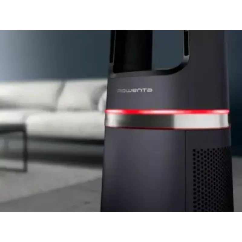 Čistička vzduchu Rowenta Eclipse 3-in-1 Connect QU5072 pre až 50 m², 130 m³/h, 62 dB, strieborná