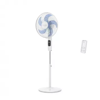 Podlahový ventilátor Rowenta Turbo Silence VU5450F0, 32 W, výška 1470 mm, biela
