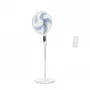 Podlahový ventilátor Rowenta Turbo Silence VU5450F0, 32 W, výška 1470 mm, biely
