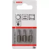 Bosch šesťhranný bit 2,5 mm extra tvrdý, 3 ks (2607001720)