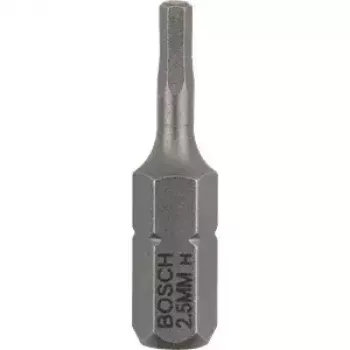 Bosch šesťhranný bit 2,5 mm extra tvrdý, 3 ks (2607001720)