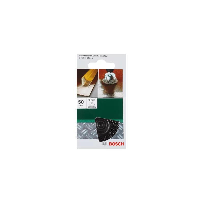 Hrnčeková kefa Bosch 2609256515 priemer stopky 6 mm priemer 5 cm