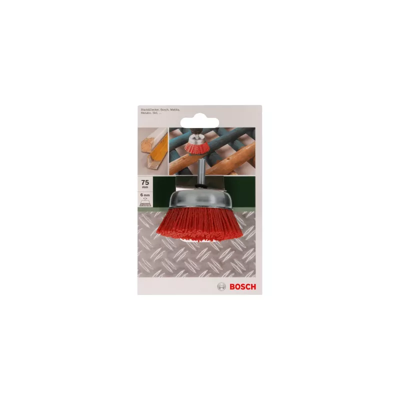 Bosch 2 609 256 525 drôtená kefa/hrnčeková kefa 7,5 cm