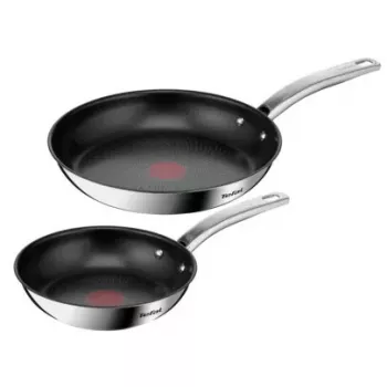 Sada panvíc Tefal Intuition B817S255 — panvice z nehrdzavejúcej ocele 20 cm a 26 cm