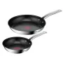 Sada panvíc Tefal Intuition B817S255 — panvice z nehrdzavejúcej ocele 20 cm a 26 cm
