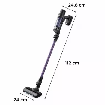 Rowenta RH6A31 2-in-1 tyčový vysávač batéria suchý bezvreckový 140 W čierna, fialová