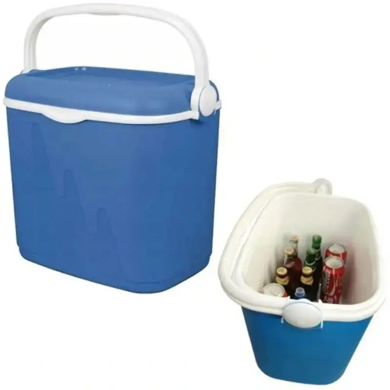 Chladiaca taška Keter High-rise 33 l — 49,8×33,3×41 cm, modrá/biela