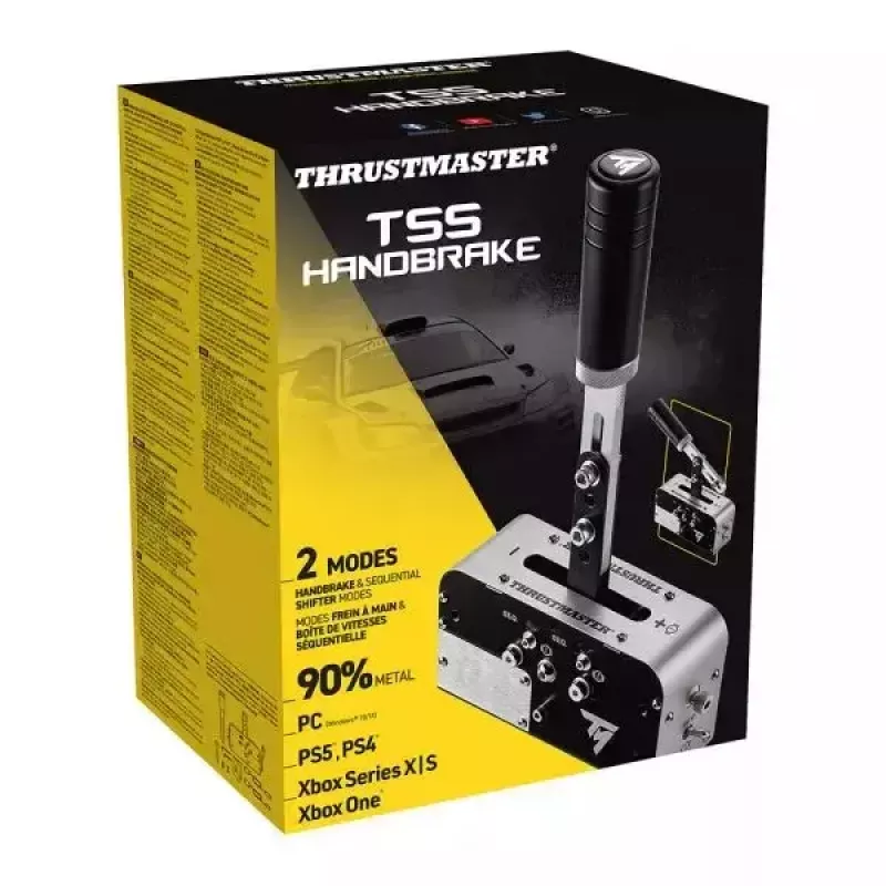 Ručná brzda Thrustmaster 4060306 USB čierna strieborná pre PC PS4 PS5 Xbox