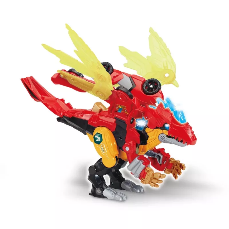Hracia figúrka VTech Switch & Go Combo Mega Dragon — transformovateľná sada vozidlo-drak