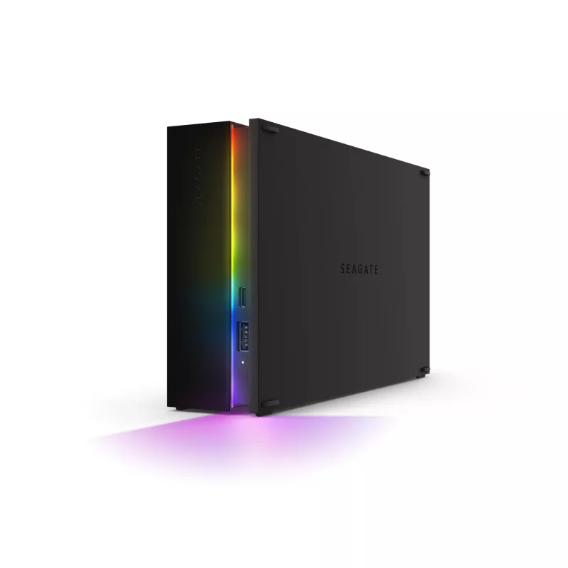 Seagate FireCuda Gaming Hub externý pevný disk 8 TB Micro-USB B / USB Type-A / USB Type-C 3.2 Gen 1 (3.1 Gen 1) čierny