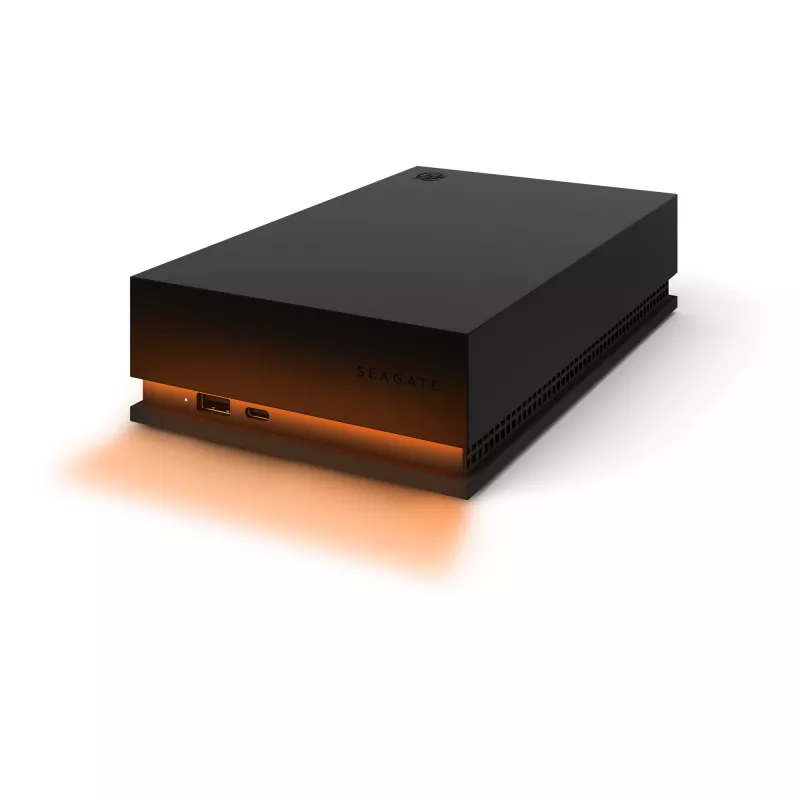 Seagate FireCuda Gaming Hub externý pevný disk 8 TB Micro-USB B / USB Type-A / USB Type-C 3.2 Gen 1 (3.1 Gen 1) čierny
