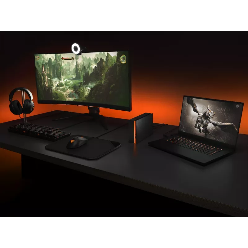 Seagate FireCuda Gaming Hub externý pevný disk 8 TB Micro-USB B / USB Type-A / USB Type-C 3.2 Gen 1 (3.1 Gen 1) čierny
