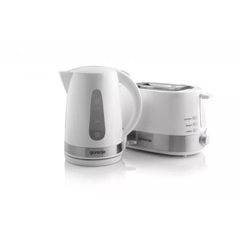 Gorenje K17WE kanvica 1,7 L 2200 W biela