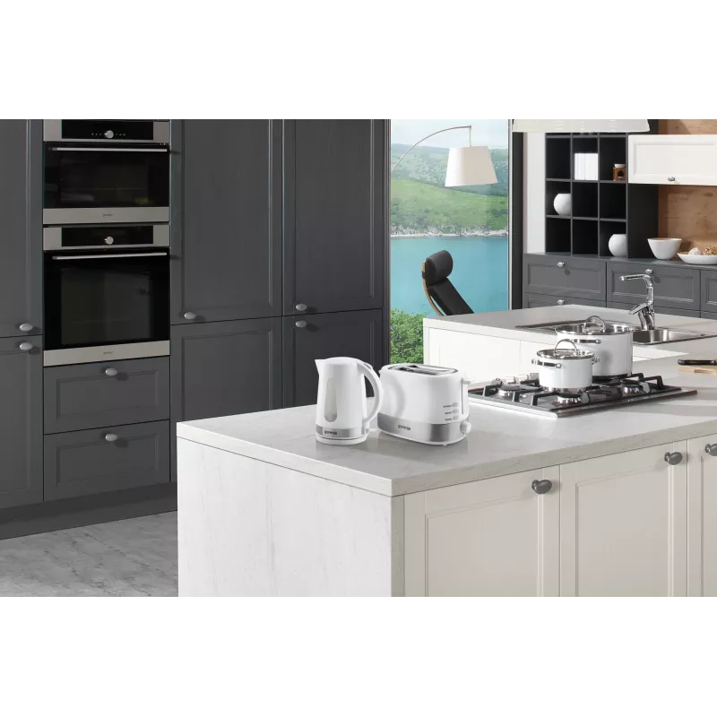 Gorenje K17WE kanvica 1,7 L 2200 W biela