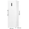 Gorenje FN619EAW6 mraznička voľne stojaca 280 l biela
