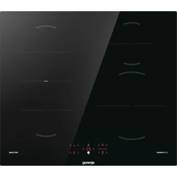 Gorenje indukčná varná doska GI6421BSC, čierna, vstavaná, 59,5 cm, zónová indukčná varná doska, sklokeramika, 4 zóny
