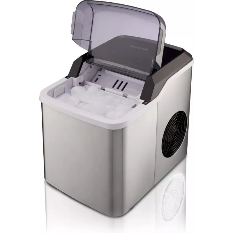 Gorenje IMD1200SB prenosný výrobník ľadu 12 kg/24h nerez