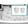 Gorenje IMD1200SB prenosný výrobník ľadu 12 kg/24h nerez