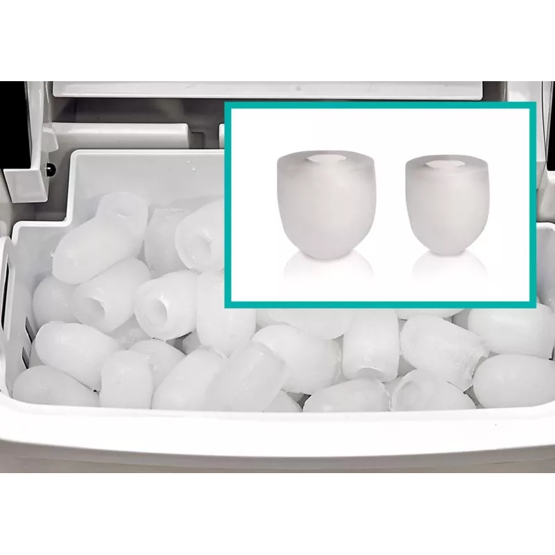 Gorenje IMD1200SB prenosný výrobník ľadu 12 kg/24h nerez