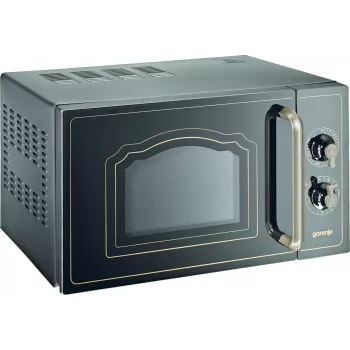 Gorenje MO4250CLB antracitová mikrovlnná rúra s grilom na pracovnú dosku 20 l 700 W
