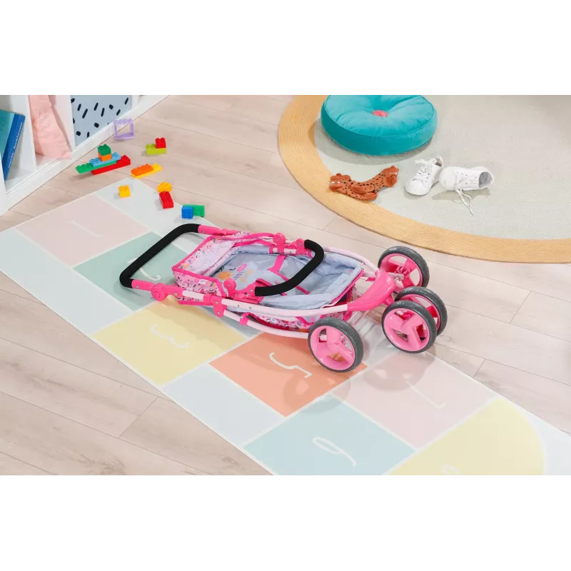 BABY born Deluxe kočík pre bábiky, kočík pre bábiky, 3 roky