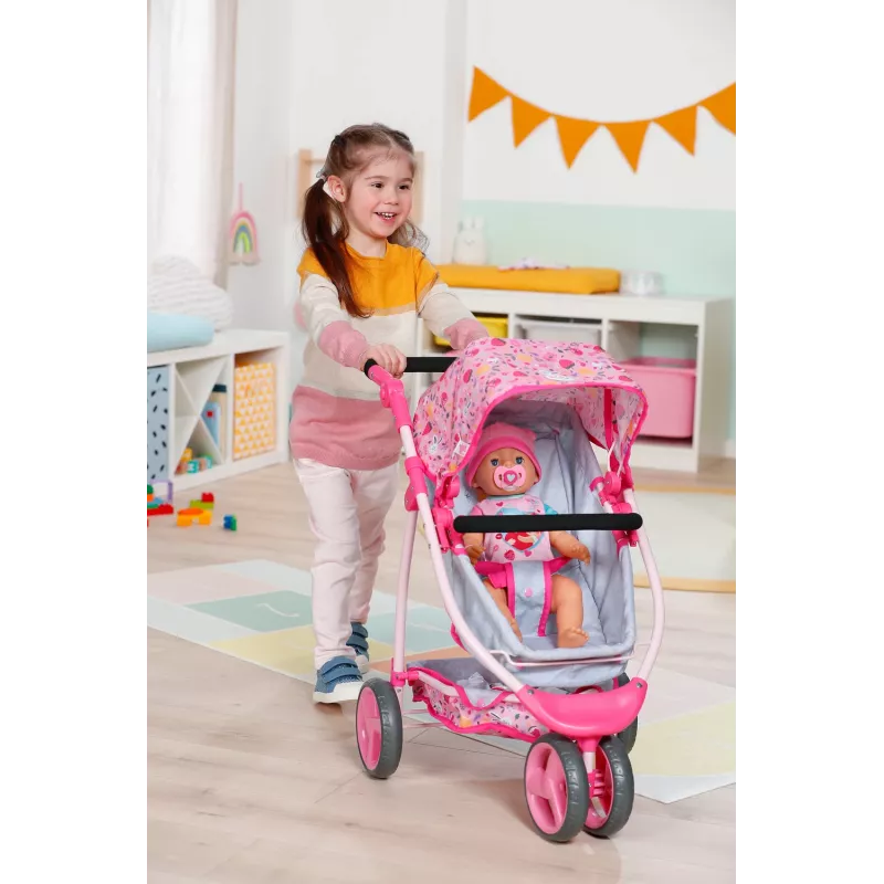BABY born Deluxe kočík pre bábiky, kočík pre bábiky, 3 roky