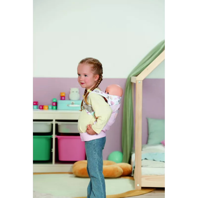 BABY born Baby Carrier Flower nosič pre bábiky