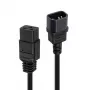 Lindy 2m predlžovací napájací kábel C14 na C19, čierny, 2 m, IEC C14, IEC C19, 250 V