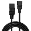 Lindy 2m predlžovací napájací kábel C14 na C19, čierny, 2 m, IEC C14, IEC C19, 250 V
