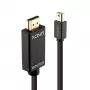 Lindy 33365 kábel SATA, 4-pinové napájanie + 7-pinový SATA na 22-pinový SATA, 0,5 m, červená