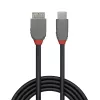 Lindy 2m kábel USB 3.2 typ C na Micro-B, Anthra Line, 2 m, USB C, Micro-USB B, USB 3.2 Gen 1 (3.1 Gen 1), čierny