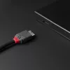 Lindy 2m kábel USB 3.2 typ C na Micro-B, Anthra Line, 2 m, USB C, Micro-USB B, USB 3.2 Gen 1 (3.1 Gen 1), čierny