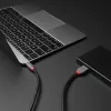 Lindy 2m kábel USB 3.2 typ C na Micro-B, Anthra Line, 2 m, USB C, Micro-USB B, USB 3.2 Gen 1 (3.1 Gen 1), čierny