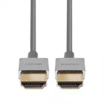 Lindy Ultra High Speed HDMI tenký kábel, 0,5 m, 0,5 m, HDMI typ A (štandard), HDMI typ A (štandard), 48 Gbit/s, biela