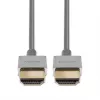 Lindy Ultra High Speed HDMI tenký kábel 1m, 1 m, HDMI typ A (štandard), HDMI typ A (štandard), 48 Gbit/s, biela